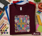Bye Middle School Hello High School Shirt, Last Day of Middle School Tee, First Day High School Shirt, Graduation Gift for Freshman Student