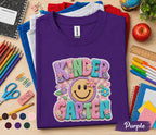 Kindergarten Shirt, Cute Floral Kindergarten Tee, First Day of Kindergarten Shirt, Back to School Kids Shirt, Teacher Student School Gift