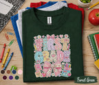 1st Grade Shirt, Cute First Grade Bow Shirt, First Day of School Tee for Girls, Back to School Shirt, Floral First Grade Outfit Gift Teacher