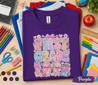 1st Grade Shirt, Cute First Grade Bow Shirt, First Day of School Tee for Girls, Back to School Shirt, Floral First Grade Outfit Gift Teacher