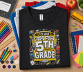 5th Grade Back to School Shirt, First Day of 5th Grade Tee