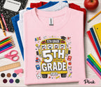 5th Grade Back to School Shirt, First Day of 5th Grade Tee, School Bus Student Shirt, Fifth Grade Kids Gift, Elementary School Apparel