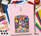 Blasting Off Into Kindergarten Shirt, Space Back to School Tee, First Day of Kindergarten Shirt, Rocket Astronaut School Gift Kids