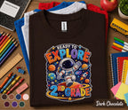 Ready to Explore 2nd Grade Shirt, Second Grade Back to School Tee, Astronaut Space School Shirt, First Day of 2nd Grade Gift