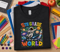 5th Grade Is Out of This World Shirt, Astronaut Back to School Tee