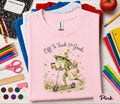 Off to Teach 5th Grade Shirt, Frog Teacher Shirt