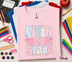 Fifth Grade Shirt, Fifth Grade Back to School Tee, Cute Fifth Grade Sunglasses Shirt, First Day of School Shirt, Floral Student Gift Tee