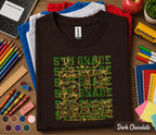 5th Grade Camo Hunting Shirt, Back to School Fifth Grade Tee, Deer Antler First Day of School Shirt, Hunter Student Gift, Woodland Camo Kids