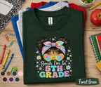 Bruh I'm In 5th Grade Shirt, Funny First Day of School Tee, Cute Fifth Grade Girl Shirt, Back to School Shirt, Trendy Student Gift