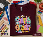 Fourth Grade Back to School Shirt, Fourth Grade Student Tee, Fourth Grade Shirt, First Day of School Outfit, Elementary School Kids Gift