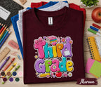 Third Grade Shirt, Cute Back to School Tee, First Day of 3rd Grade Shirt, Colorful School Student Tee, Third Grade Kids Gift Teacher