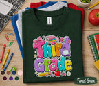 Third Grade Shirt, Cute Back to School Tee, First Day of 3rd Grade Shirt, Colorful School Student Tee, Third Grade Kids Gift Teacher