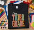 Oh Hey Third Grade Shirt, Retro Back to School Shirt for Kids