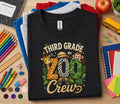 Third Grade Zoo Crew Shirt, Back to School Safari Tee