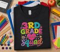 Matching 3rd Grade Squad Shirt, First Day of 3rd Grade Tee