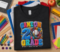 Game On 2nd Grade Baseball Shirt, Back to School Second Grade Tee