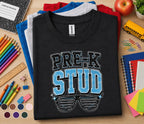 Pre-K Stud Shirt Funny Back to School Shirt First Day of Pre-K Tee Preschool Student Outfit Cool Kids School Shirt Pr...