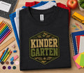 Kindergarten Camo Shirt Military Style Back to School Tee First Day of Kindergarten Kids Army Camouflage Student Gift...