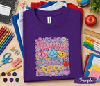 Always Happy to See Your Face Teacher Shirt, Cute Back to School Teacher Tee, Smiley Face Classroom Shirt, Elementary Teacher Gift