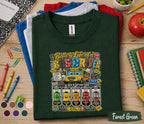 Battery Life of a Bus Driver Shirt, Funny School Bus Driver Tee, Back to School Bus Driver Gift, School Transportation Appreciation Shirt