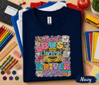 Best Bus Driver Ever Shirt, School Bus Driver Appreciation Tee, Cute Bus Driver Gift, Back to School Shirt, Thank You Bus Driver Teacher