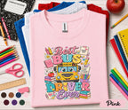Best Bus Driver Ever Shirt, School Bus Driver Appreciation Tee, Cute Bus Driver Gift, Back to School Shirt, Thank You Bus Driver Teacher