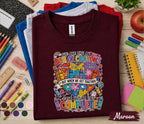 We Are Like a Box of Crayons Shirt, Teacher Classroom Unity Tee, Inclusive School Shirt, Back to School Teacher Gift