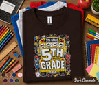 5th Grade Back to School Shirt, First Day of 5th Grade Tee, School Bus Student Shirt, Fifth Grade Kids Gift, Elementary School Apparel