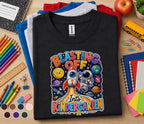 Blasting Off Into Kindergarten Shirt, Space Back to School Tee